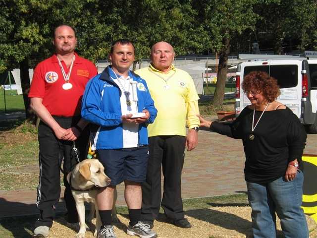 Gli Arcieri Al Trofeo Braille